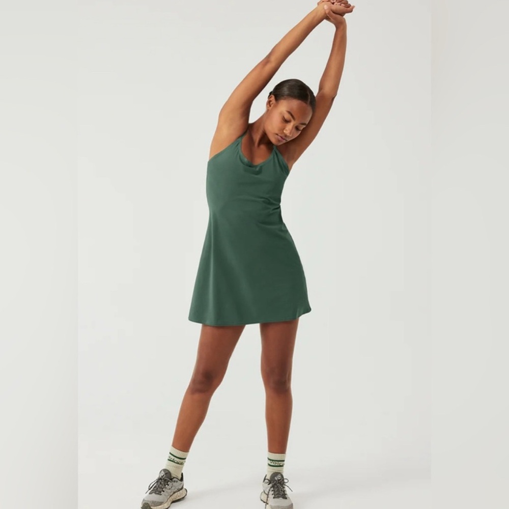 Outdoor Voices Green Exercise Dress